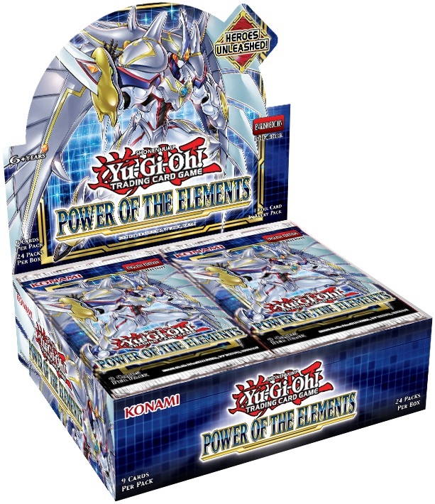 Yu-Gi-Oh Power of the Elements 1st Edition Booster Box